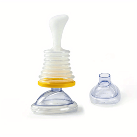 1pc Choking Rescue Device; Household Essentials; Choking Emergency Device For Adults Kids (Quantity: 1, Color: Transparent)